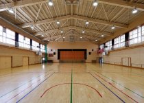 　１階　講堂兼体育館